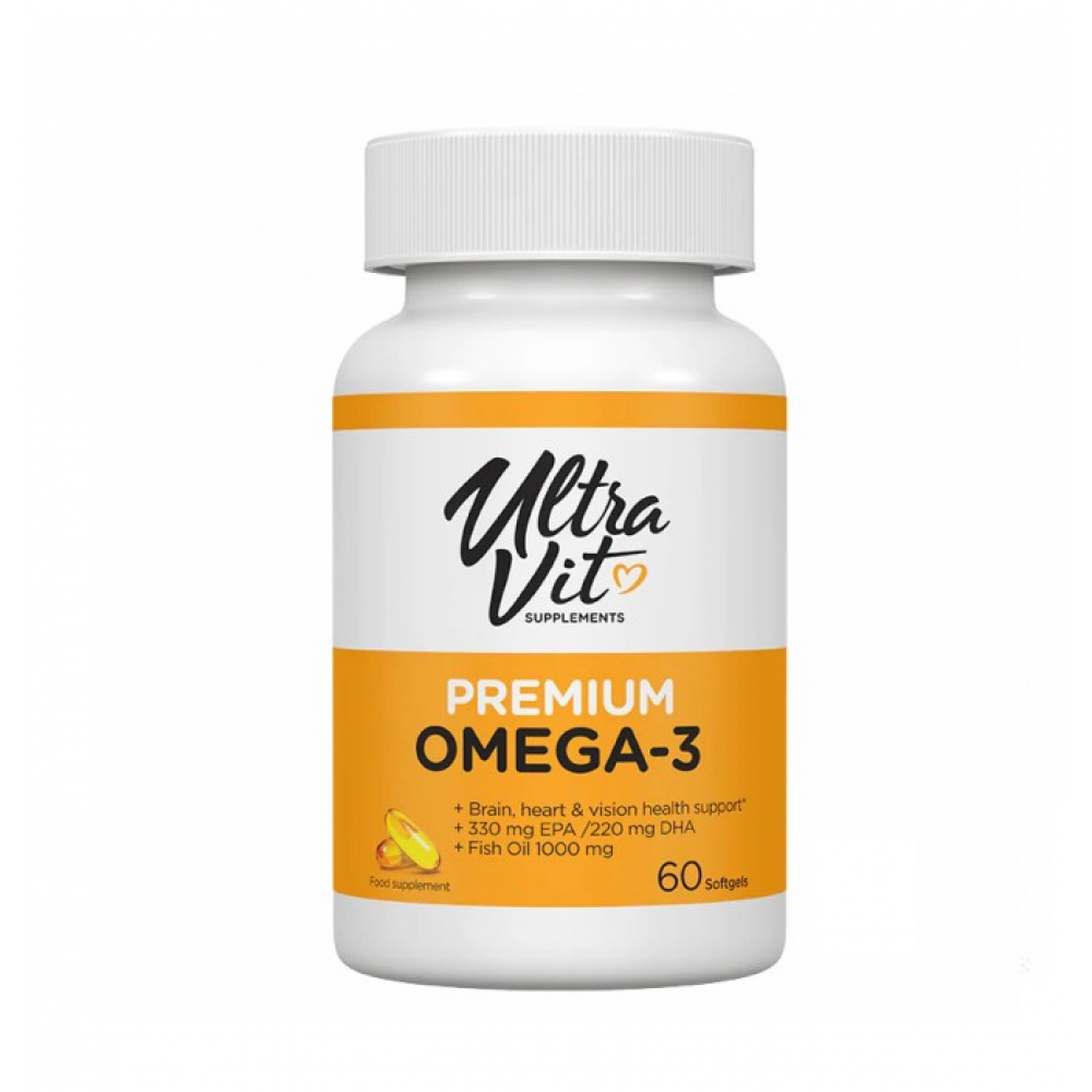 Омега-3 VPLab Omega-3 - 60 Softgels купити, арт. 48694 ⛺ Terra Incognita