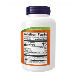 Спіруліна Now Foods Organic Spirulina Powder - 113g