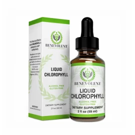 Хлорофіл Benevolent Liquid Chlorophyll - 2fl oz 59ml
