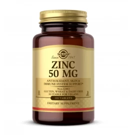 Цинк Solgar Zinc 50mg - 100 tabs