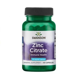 Цитрат цинка Swanson Zinc Citrate 30 mg - 60caps
