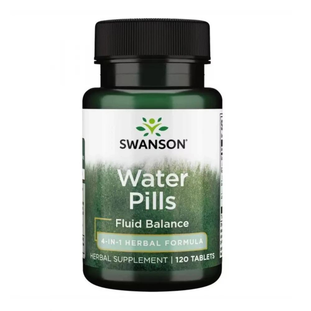 Добавки для підтримки водного балансу Swanson Water Pills - 120tabs