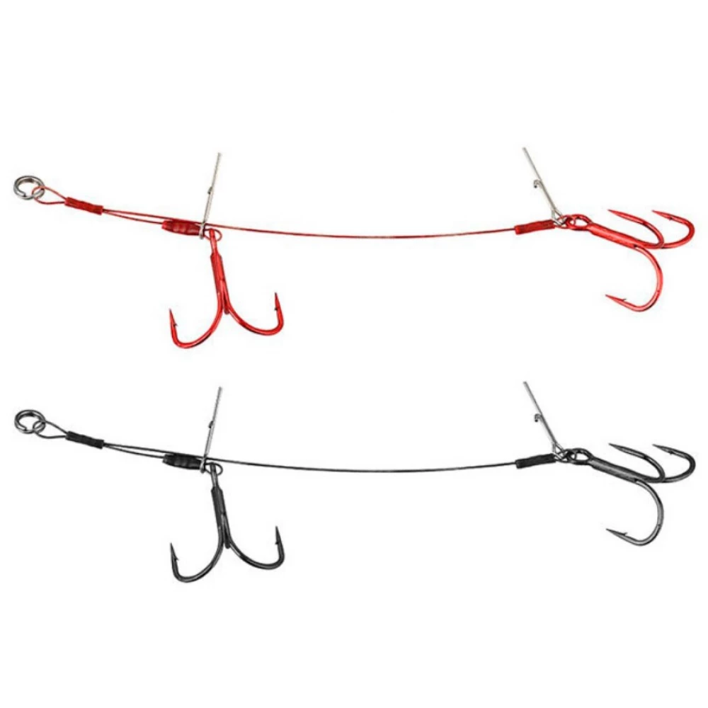 Оснастка Savage Gear Carbon49 Double Stinger #3/0 15cm 23kg (2 шт/уп.)