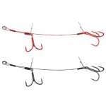 Оснастка Savage Gear Carbon49 Double Stinger #3/0 15cm 23kg (2 шт/уп.)