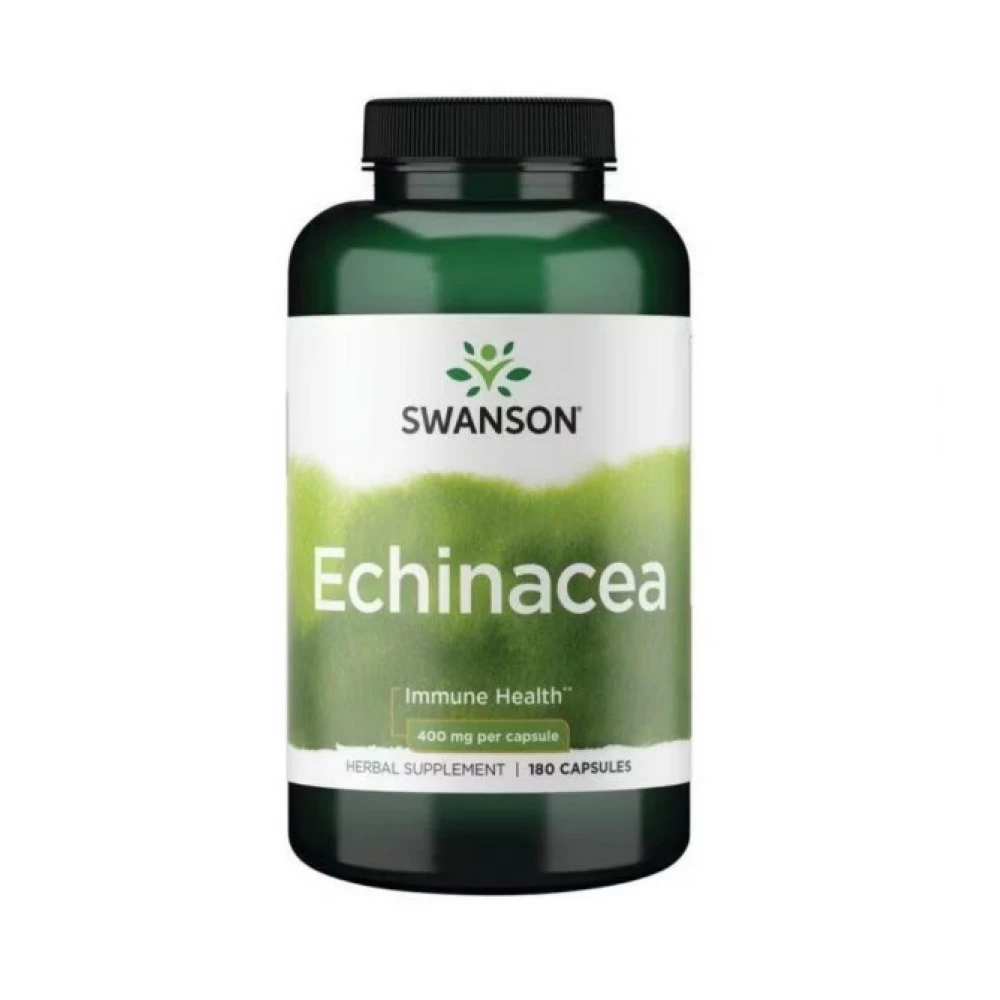 Ехінацея Swanson Echinacea 400 mg - 180 Caps