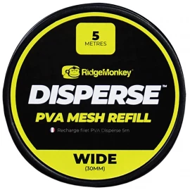 Пва-сетка RidgeMonkey Disperse PVA Mesh Refill Wide 5m 30mm