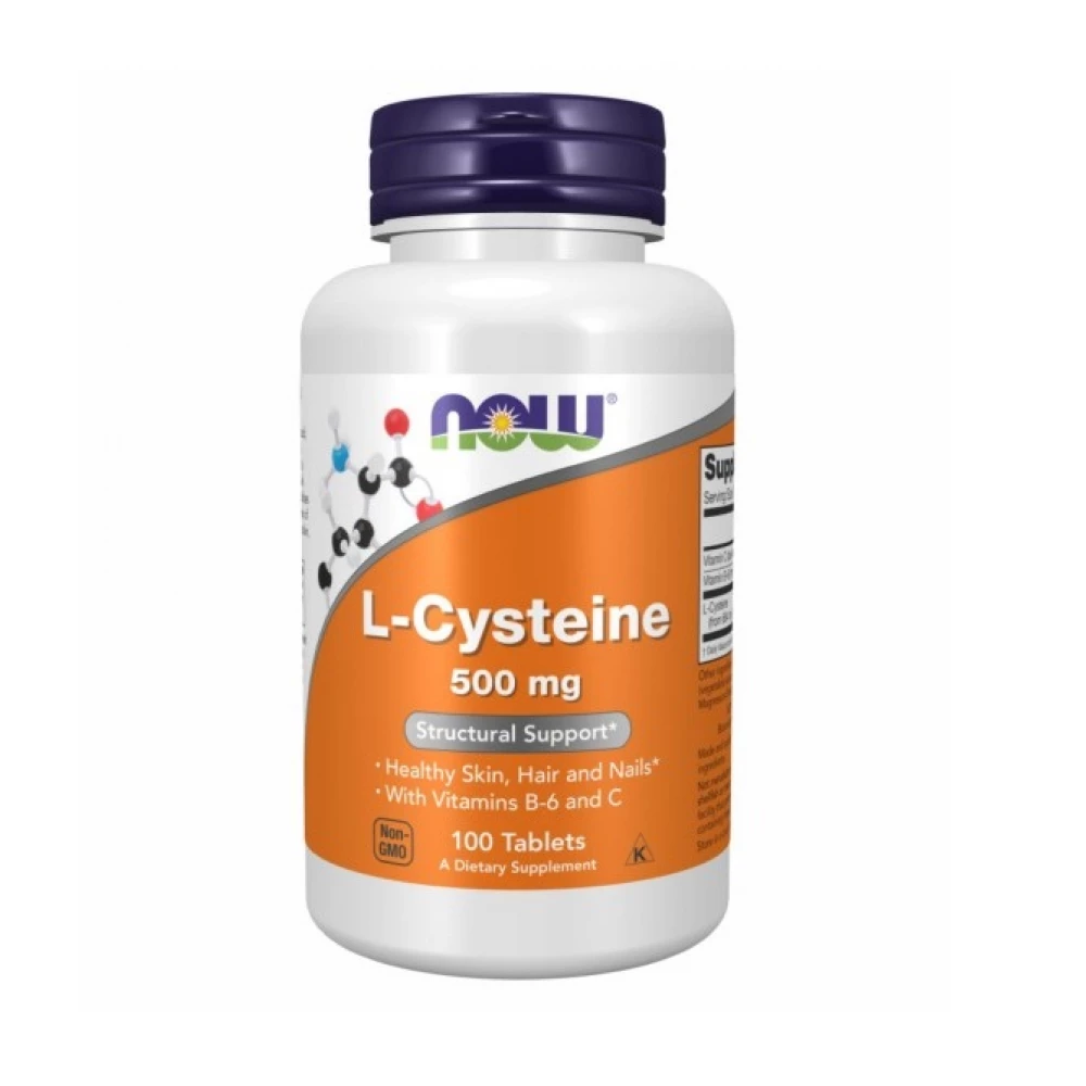 Амінокислота Now Foods Cysteine 500mg - 100 tabs