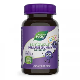 Бузина Natures Way Sambucus Immune Support - 60 gummies