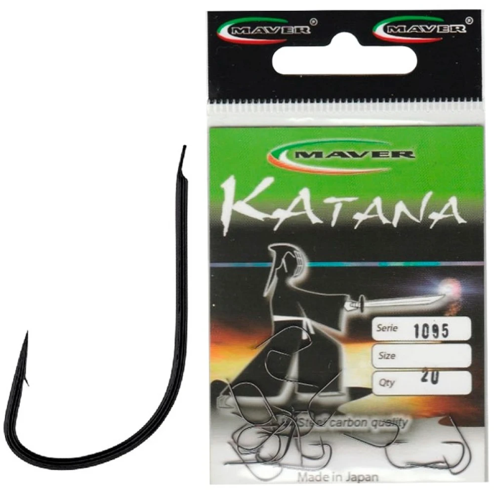 Крючок Maver Amo Katana 1095A №08 (20шт/уп)