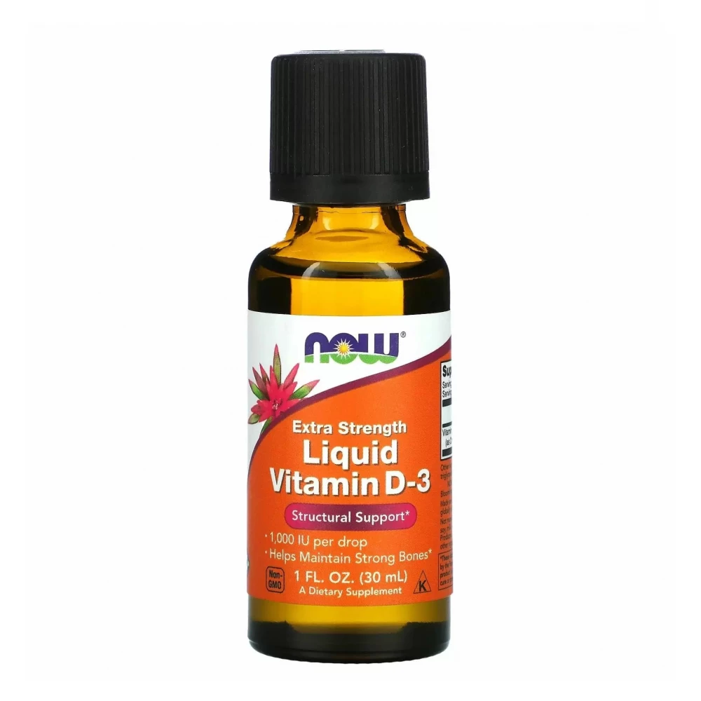 Вітаміни Now Foods Liquid Vitamin D-3 - 30ml (1fl oz)