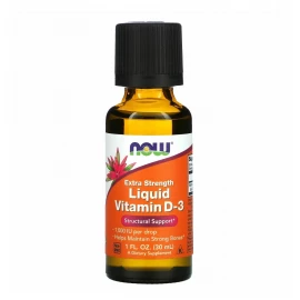 Вітаміни Now Foods Liquid Vitamin D-3 - 30ml (1fl oz)