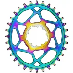 Зірка шатунів Absolute Black Sram Oval Boost (34T, Rainbow)