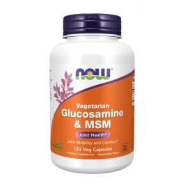 Глюкозамин и МСМ Now Foods Veg Glucosamine & MSM 500/500 - 120 vcaps