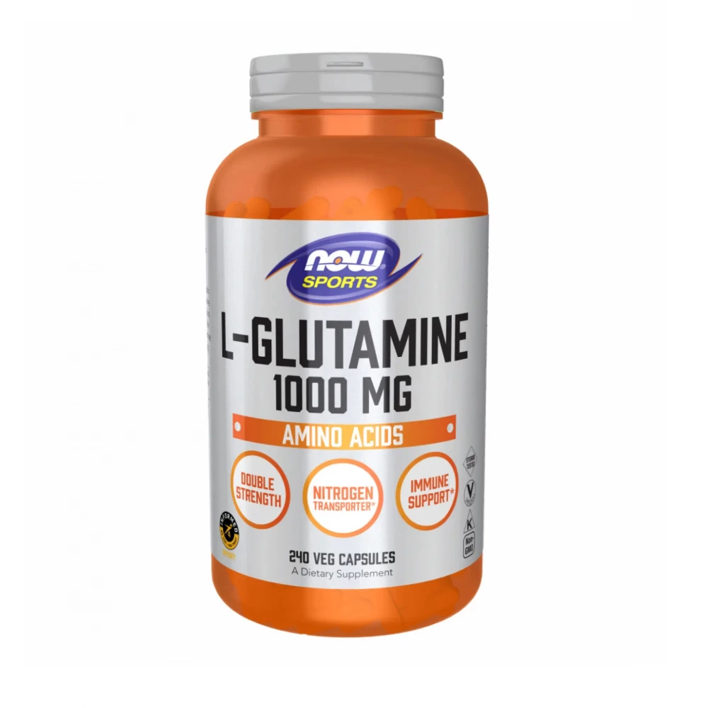 Глютамін Now Foods L-Glutamine 1000mg - 240 vcaps