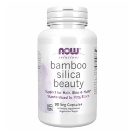 Диоксид Кремния из Бамбука Now Foods Bamboo Silica Beauty - 90 vcaps