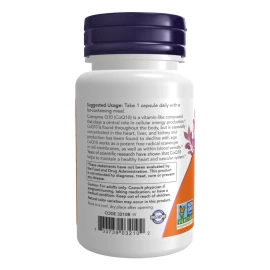 Коэнзим Now Foods COQ10 100mg - 90 vcaps