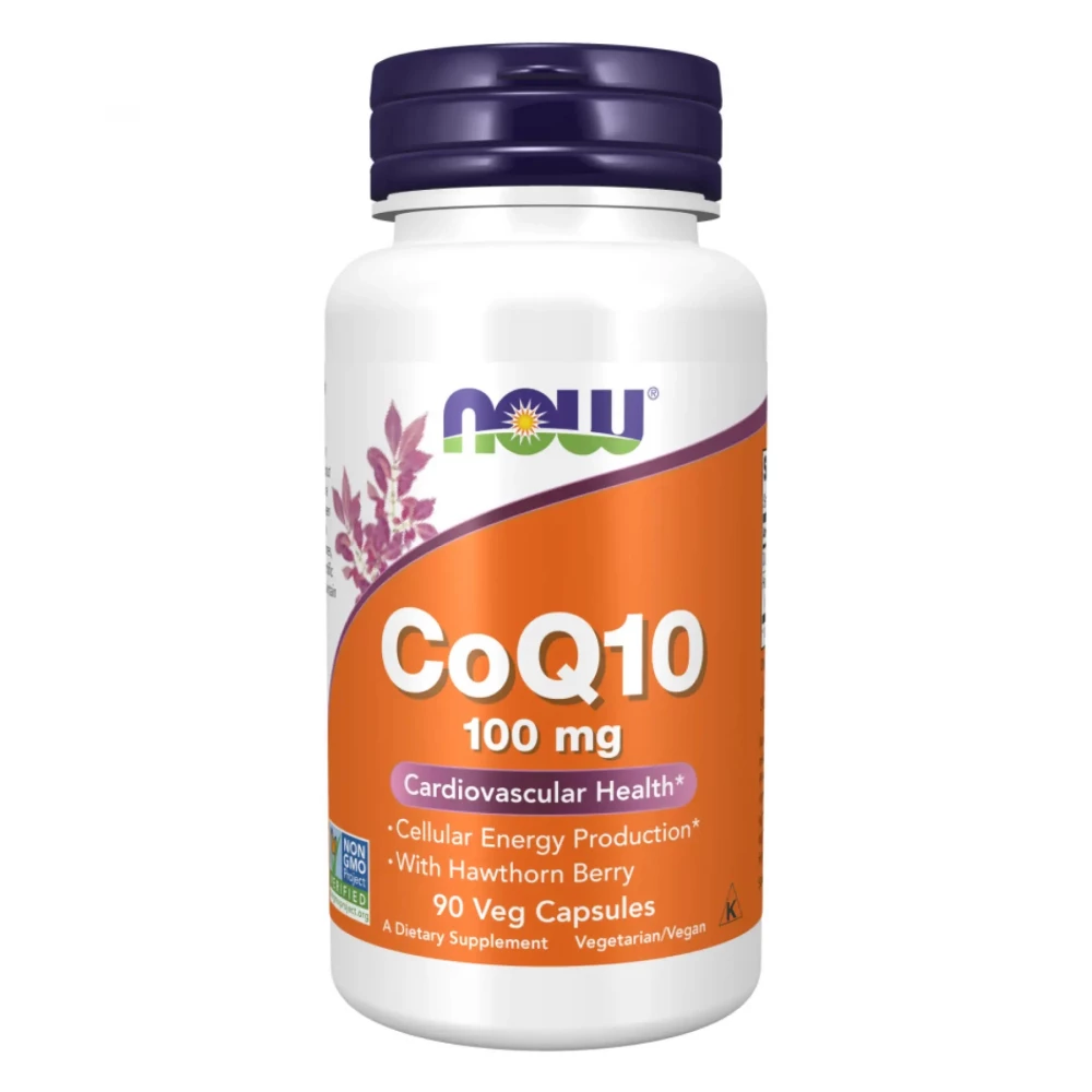 Коэнзим Now Foods COQ10 100mg - 90 vcaps