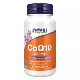 Коэнзим Now Foods COQ10 100mg - 90 vcaps