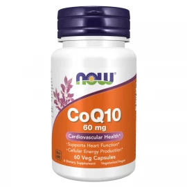 Коэнзим Now Foods CoQ10 60mg - 60vcaps