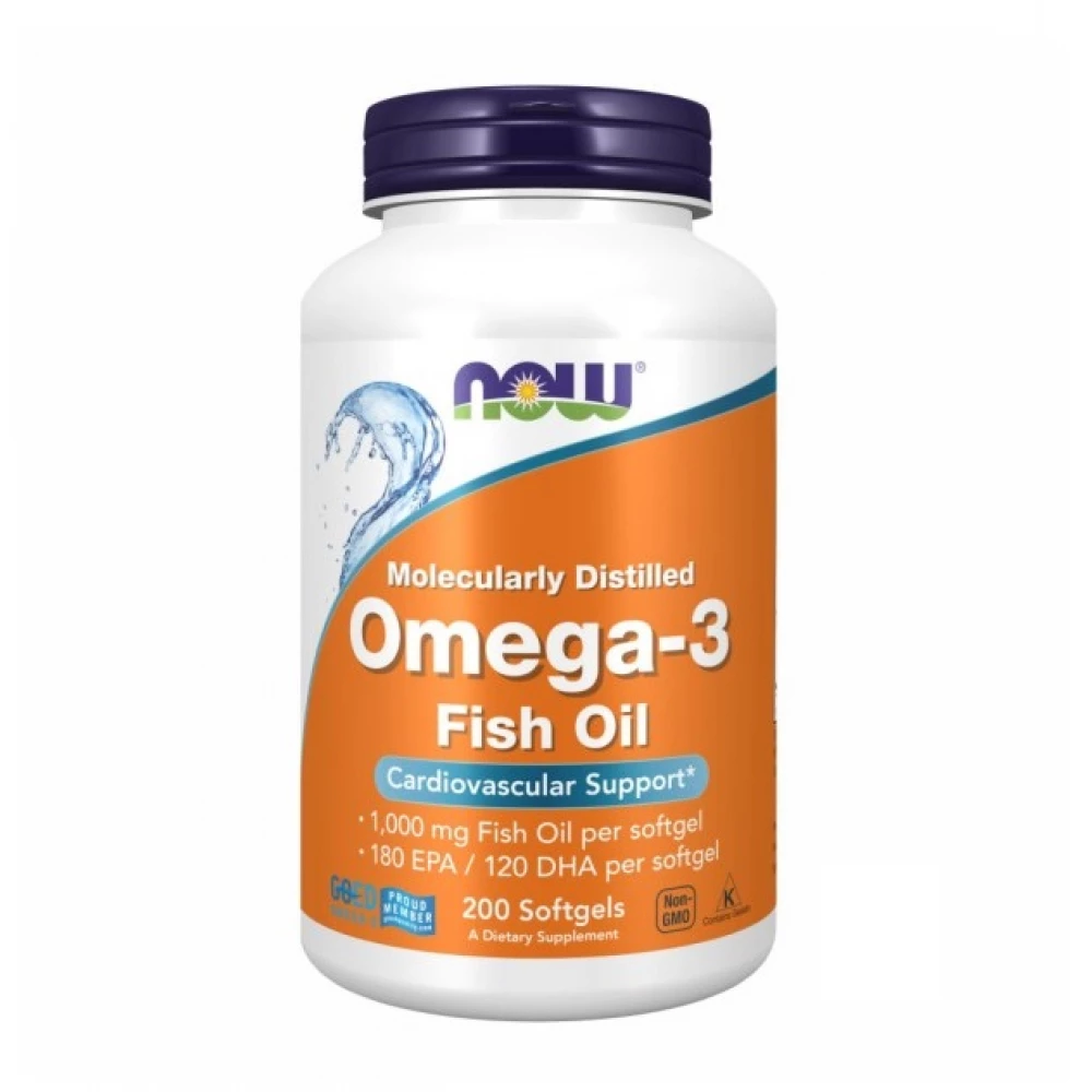 Омега-3 Now Foods Omega 3 1000mg - 500 Sgels