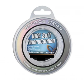 Флюорокарбон Savage Gear Soft Fluorocarbon 35m 0.39mm 9.4kg Clear