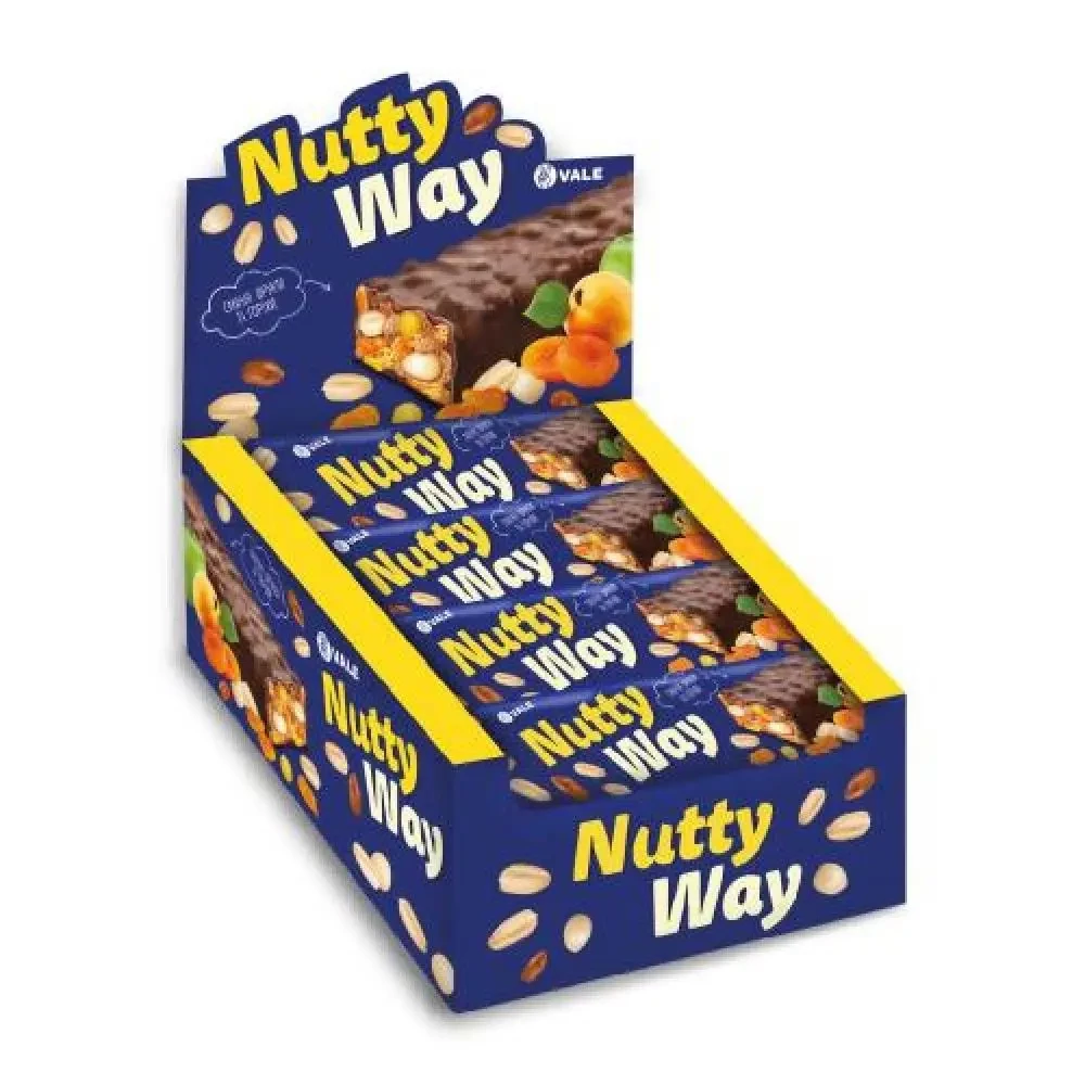 Батончики VALE Nutty Way - 20x40g