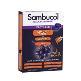 Вітаміни Sambucol Immuno Forte Pastilles - 20 pastilles