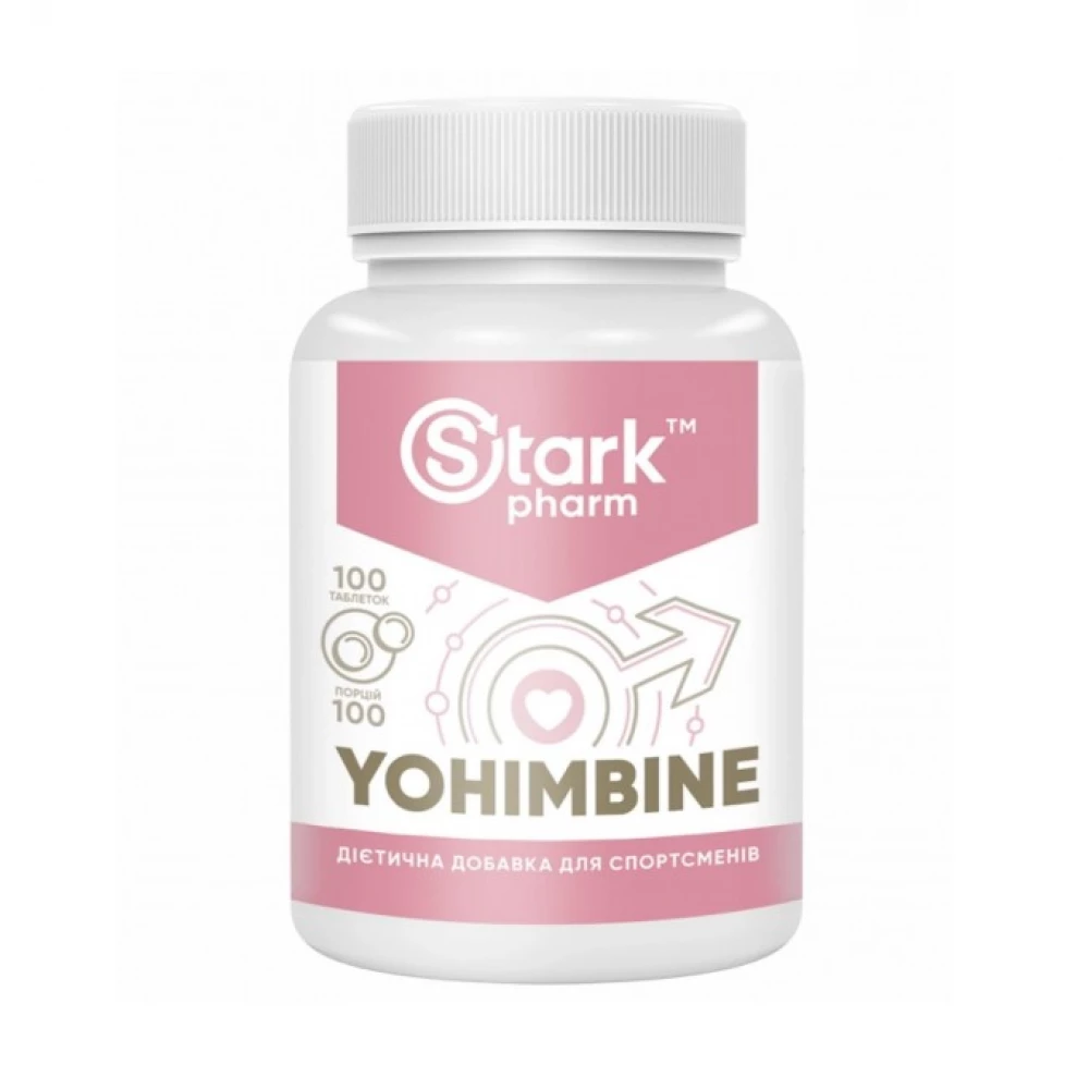 Жиросжигатель Stark Pharm Stark Yohimbine 10mg - 100tabs