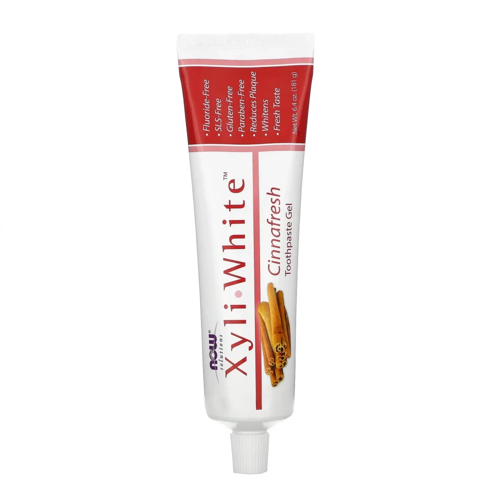 Зубна паста Now Foods Xyliwhite Cinnafresh Toothpaste - 6.4 oz
