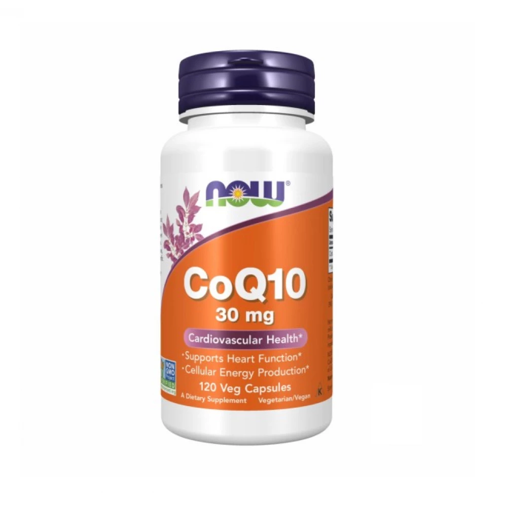 Коэнзим Now Foods CoQ10 30mg - 120 vcaps