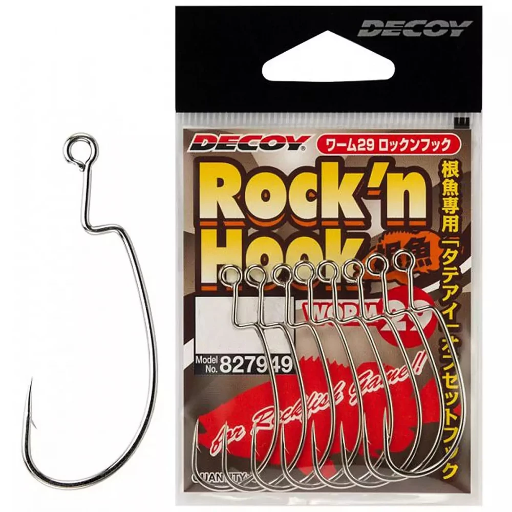Гачок Decoy Worm29 Rockn Hook #02 (9 шт/уп)