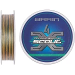 Шнур Brain Scout 4X 150m (camo) 0.100mm 5.8kg