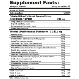 Жиросжигатель Amix MuscleCore® Detonatrol Fat Burner - 90 капс