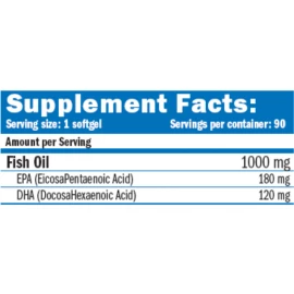 Омега-3 Amix Super Omega 3 Fish Oil 1000 мг - 180 софт гель
