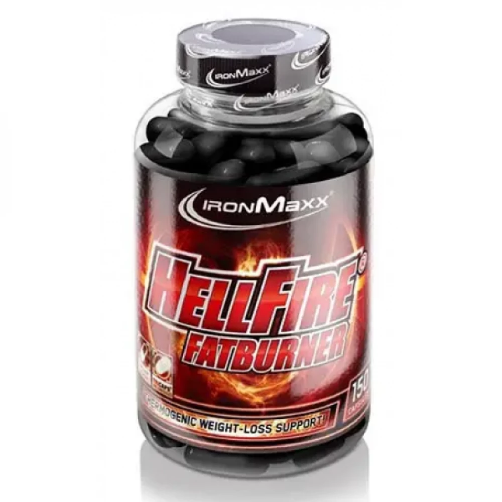 Жиросжигатель IronMaxx Hellfire Fatburner - 150 капс (банка)
