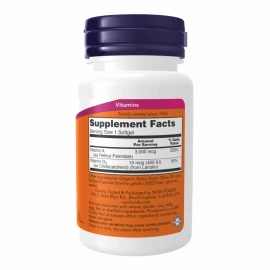 Мультивітаміни Now Foods A & D 10000/400 - 100 sgels