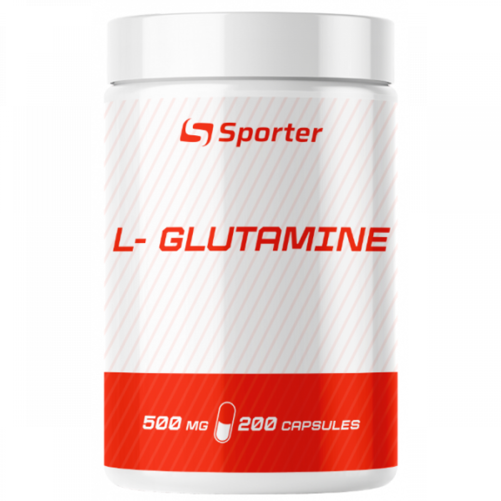 Глютамин Sporter L-Glutamine - 200 капсул купить, арт. 50197 ⛺ Terra ...
