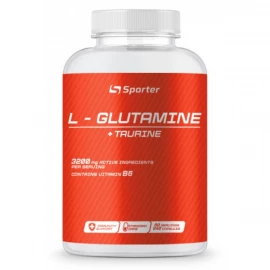 Глютамин и Таурин Sporter L-Glutamine + Taurine - 240 капс
