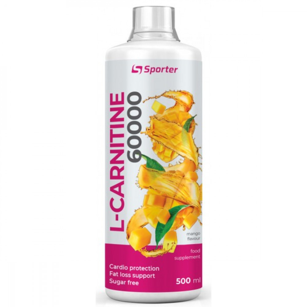 Жиросжигатель Sporter L- carnitine 60000 - 0,5 л купить, арт. 50202 ⛺ ...
