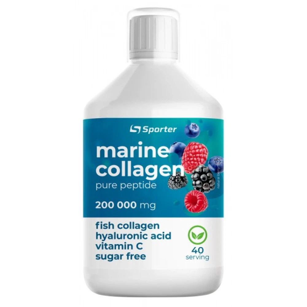 Коллагеновые пептиды Sporter Collagen peptide 200000 (fish/sugar free) - 500 мл