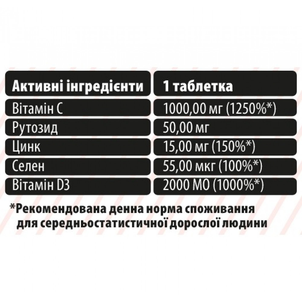 Купити комплекс для підтримки імунітету Sporter 4Immuno system - 60 таб ...