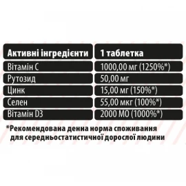 Комплекс для підтримки імунітету Sporter 4Immuno system - 60 таб