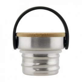 Пляшка Laken Basic Steel Bottle 1L Bamboo Cap