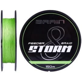 Шнур Brain Storm 8X 150m 0.16mm 25lb/11.1kg