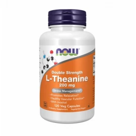 Теанин Now Foods L-Theanine 200mg - 120 vcaps