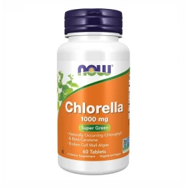 Хлорела Now Foods Chlorella 1000 mg - 60 Tabs