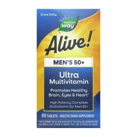 Мультивітаміни Natures Way Once Daily Men's 50+ Ultra - 60 tabs
