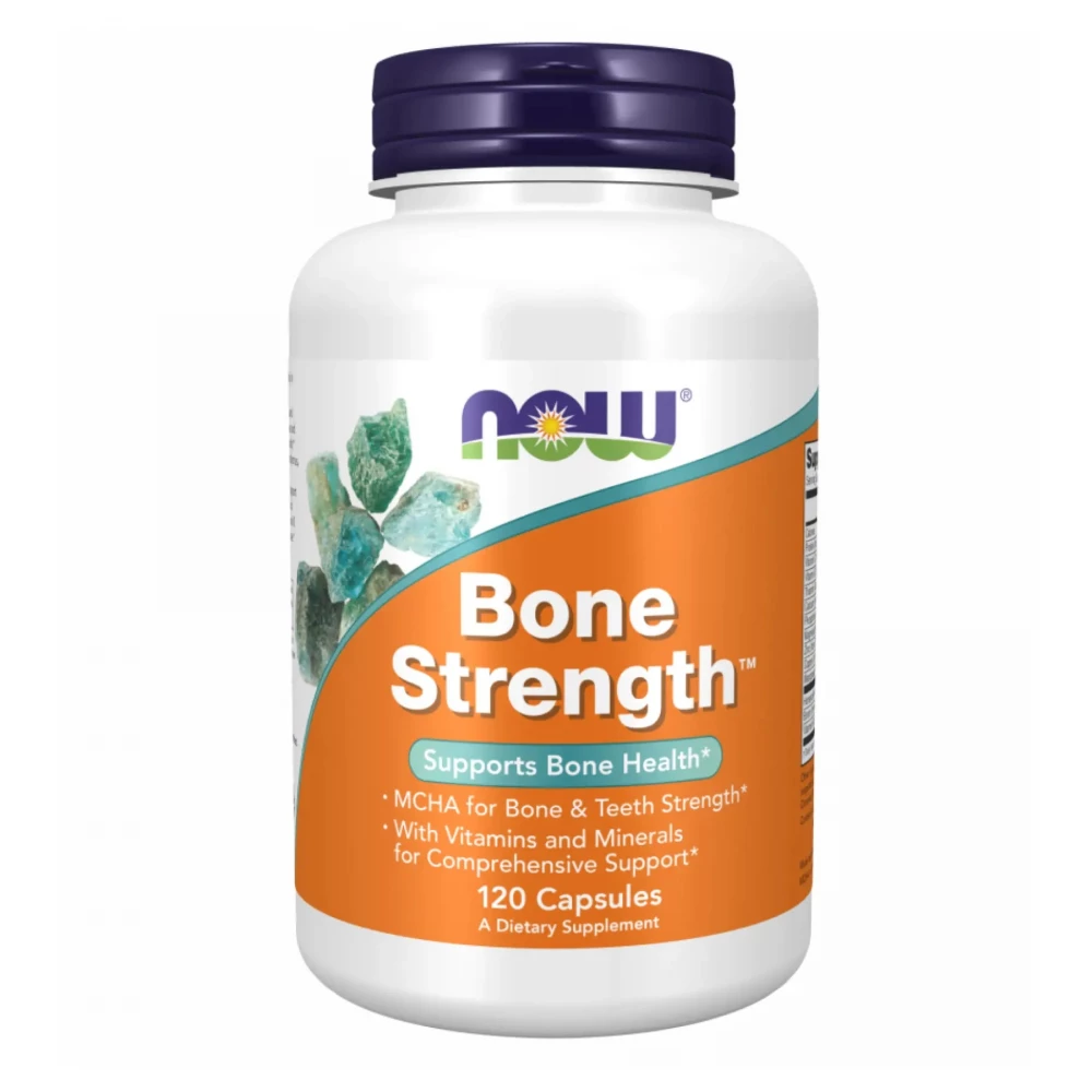 Комплекс для поддержания здоровья костей и зубов Now Foods Bone Strength - 120 caps
