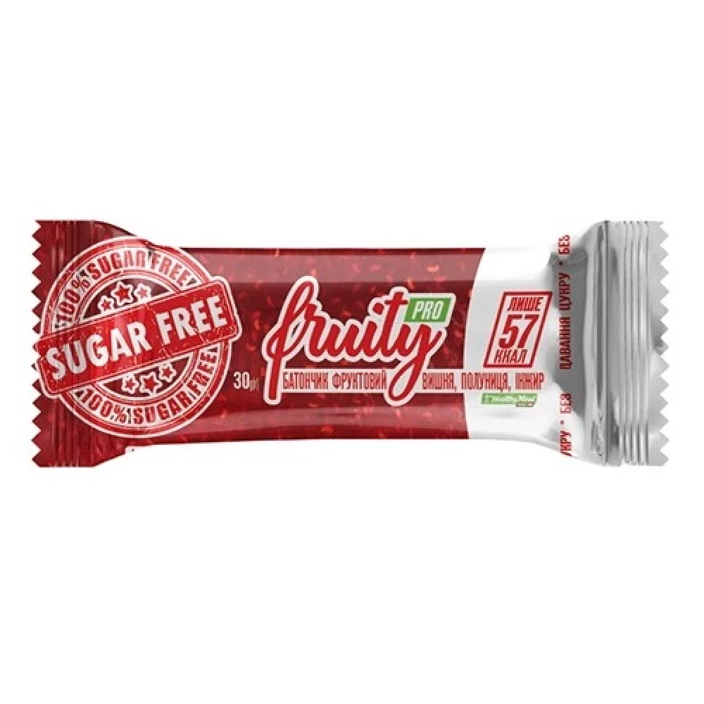 Батончики Power Pro Fruity Pro Вишня, полуниця, інжир 30г, 20шт