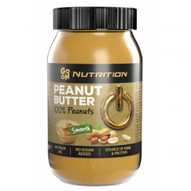 Арахісова паста GoOn Nutrition Peanut butter smooth 100% 900 г (стекло)